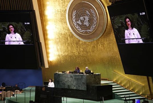 Украина в ООН отвергла территориальные уступки РФ