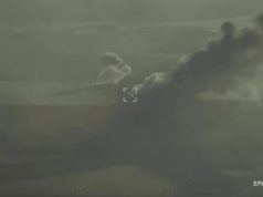 Под Донецком поражено место хранения шахедов