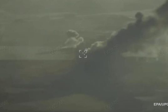 Под Донецком поражено место хранения шахедов